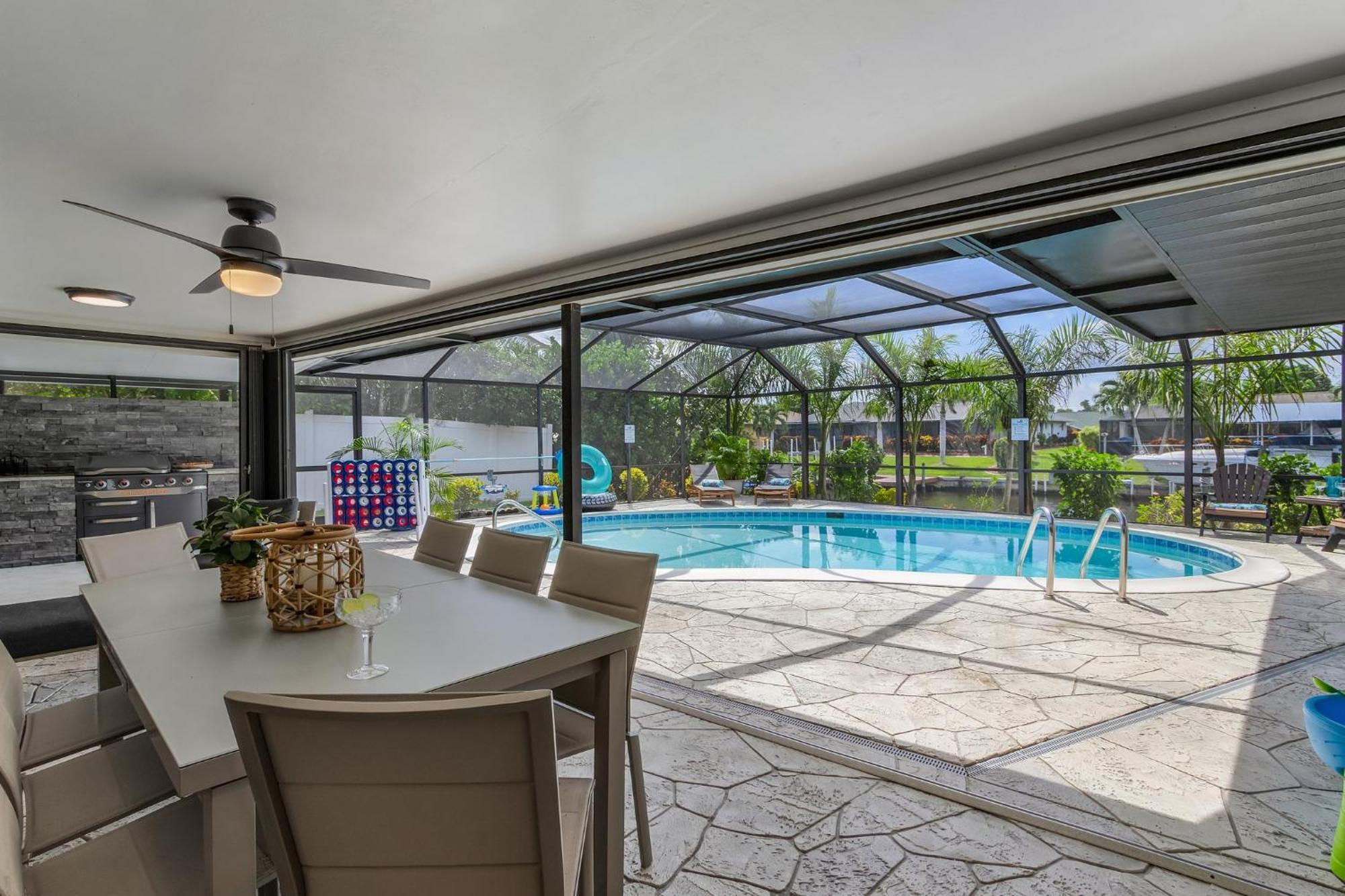 Vila Gulf Access, Kayaks, Heated Pool - Cape By The Ocean - Roelens Cape Coral Exteriér fotografie