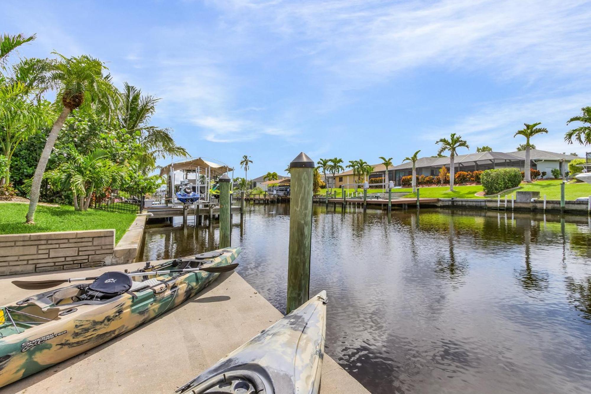 Vila Gulf Access, Kayaks, Heated Pool - Cape By The Ocean - Roelens Cape Coral Exteriér fotografie