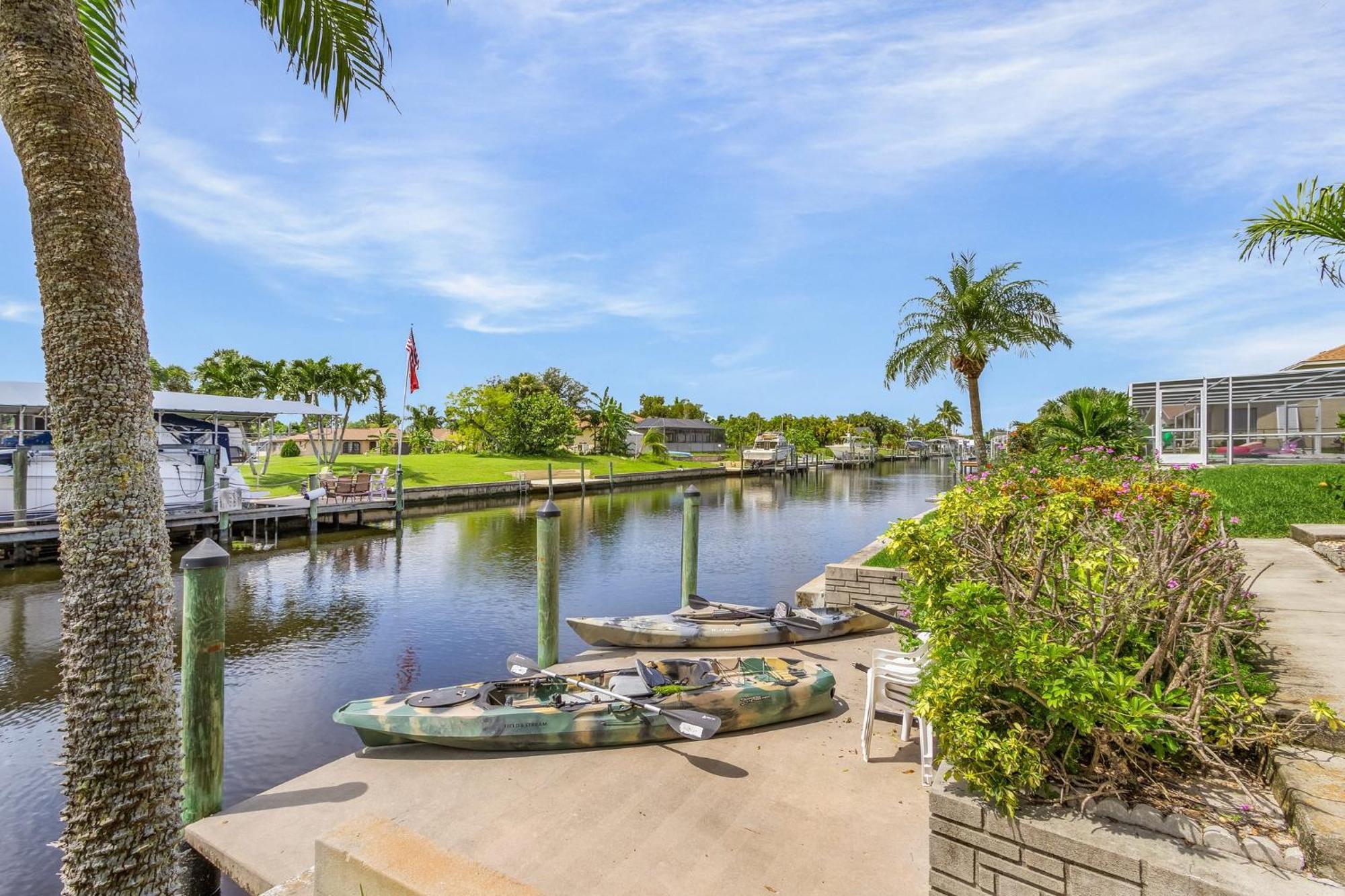 Vila Gulf Access, Kayaks, Heated Pool - Cape By The Ocean - Roelens Cape Coral Exteriér fotografie