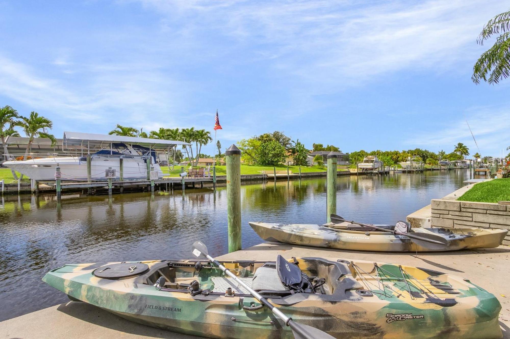 Vila Gulf Access, Kayaks, Heated Pool - Cape By The Ocean - Roelens Cape Coral Exteriér fotografie