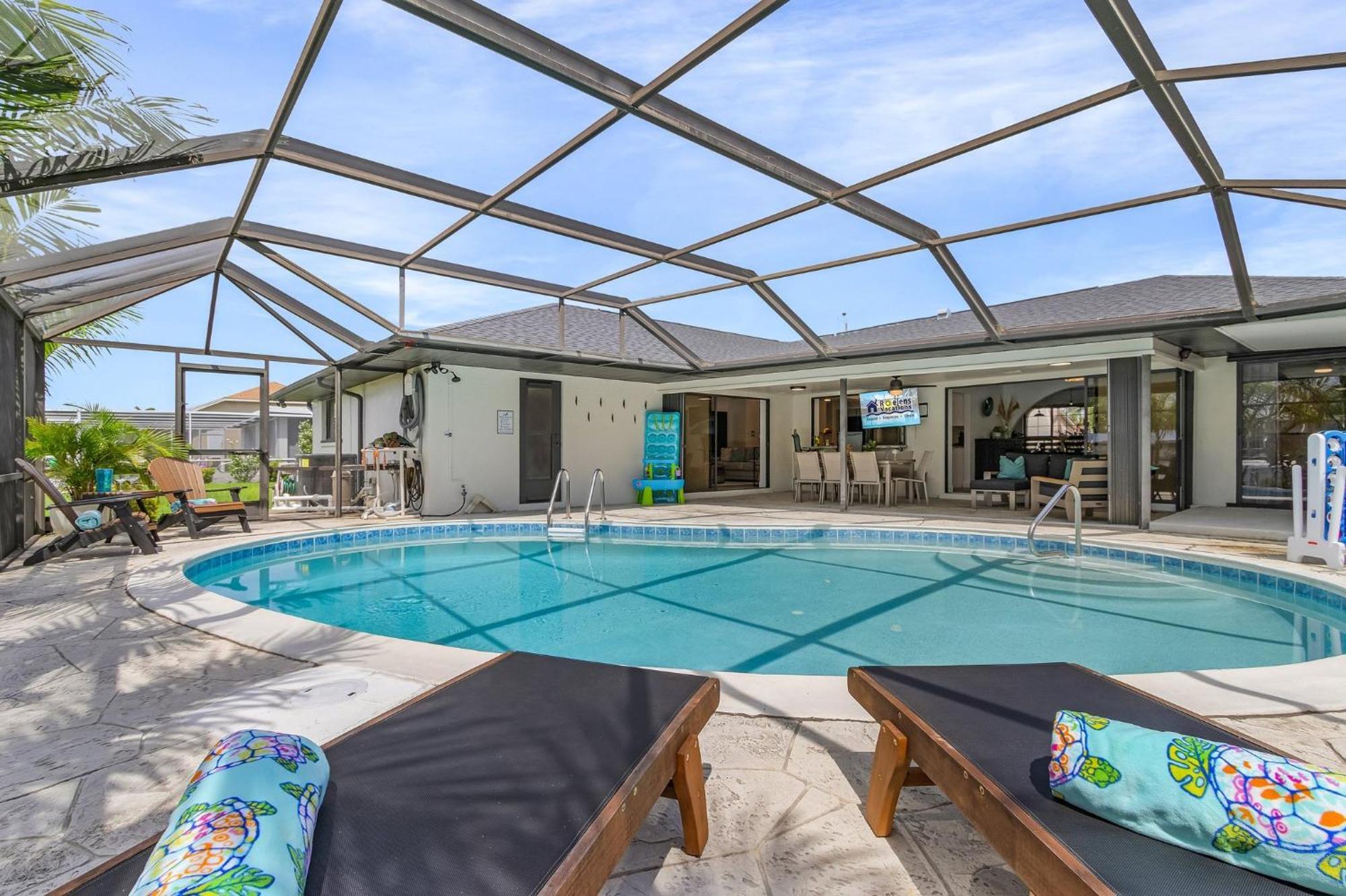 Vila Gulf Access, Kayaks, Heated Pool - Cape By The Ocean - Roelens Cape Coral Exteriér fotografie